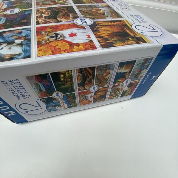 12 assorted puzzles Cardinal puzzles jigsaw - Picture 6 of 7